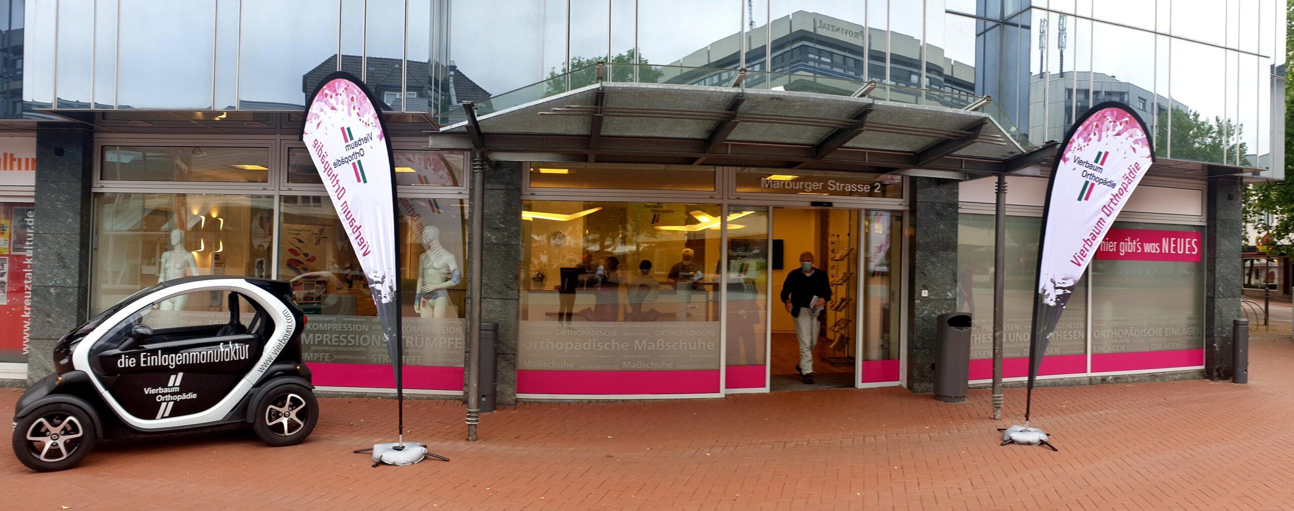 Vierbaum Filiale Kreuztal von außen