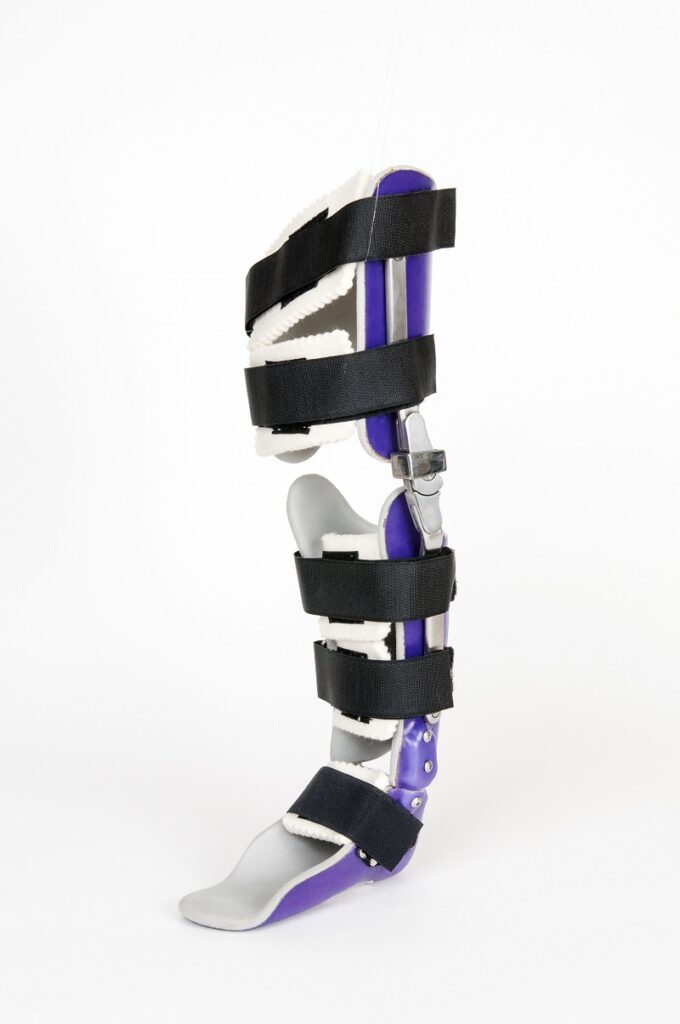 Orthese lila Vierbaum