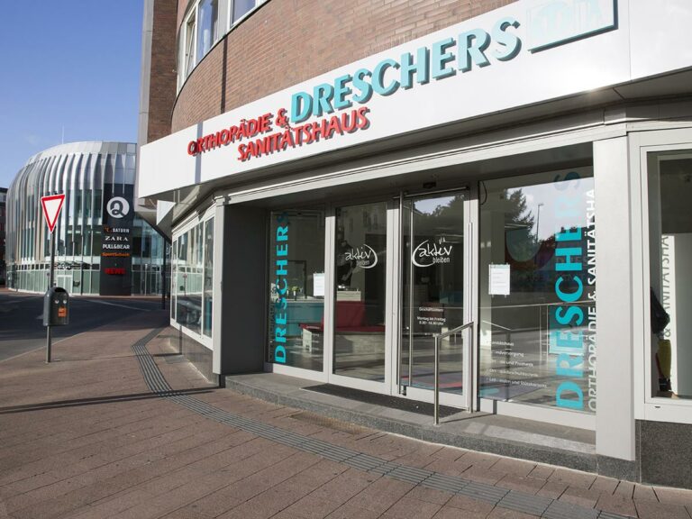 Sanitätshaus Dreschers Aachen Filiale Heinrichsallee Außenansicht