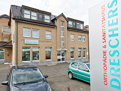 Sanitätshaus Dreschers Filiale Rötgen aussendarstellung